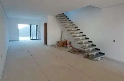 Sobrado à venda 3 quartos 1 suíte 4 vagas das nações - santo andré - sp