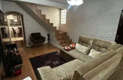 Sobrado à venda 3 quartos 1 suíte 2 vagas teles de menezes - santo andré - sp