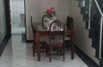Sobrado à venda 3 quartos 1 suíte 2 vagas jardim bela vista - santo andré - sp