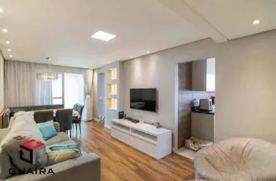 Apartamento para aluguel 2 quartos 1 suíte 2 vagas campestre - santo andré - sp