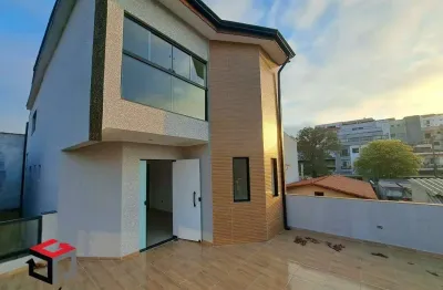 Sobrado à venda 3 quartos 2 suítes 2 vagas novo oratório - santo andré - sp