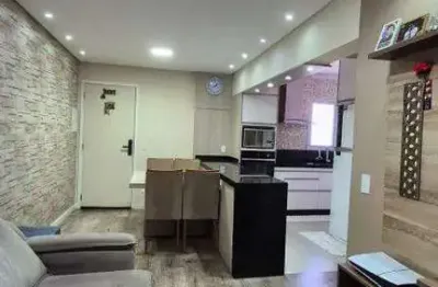 Apartamento mobiliado de 60 m² com 1 suíte em independência, sbc — lazer completo