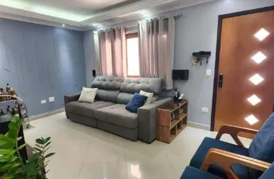 Sobrado à venda 3 quartos 1 suíte 4 vagas pires - santo andré - sp