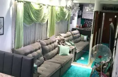 Apartamento à venda 2 quartos 1 suíte 2 vagas humaitá - santo andré - sp