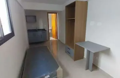 Kitnet para alugar mobiliada 1 quarto parque oratório - santo andré - sp