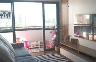 Apartamento mobiliado de 72 m² com 2 dormitórios, frente, baeta neves – sbc