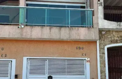 Sobrado à venda 3 quartos 1 suíte 2 vagas stella - santo andré - sp