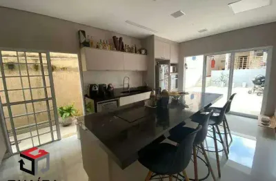 Sobrado para aluguel 4 quartos 1 suíte 3 vagas campestre - santo andré - sp