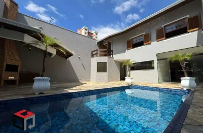 Sobrado à venda 4 quartos 3 suítes 4 vagas valparaíso - santo andré - sp