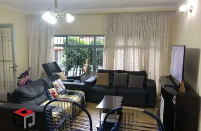 Sobrado à venda 3 quartos 1 suíte 6 vagas homero thon - santo andré - sp