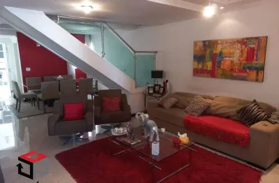 Sobrado à venda 3 quartos 1 suíte 2 vagas scarpelli - santo andré - sp