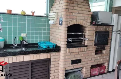 Cobertura à venda 3 quartos 1 suíte 2 vagas santa maria - santo andré - sp