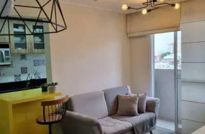 Apartamento mobiliado 2 quartos 1 vaga floresta - santo andré - sp