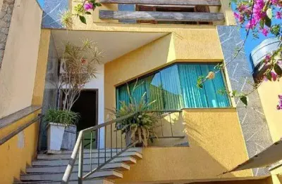 Sobrado à venda 3 quartos 3 suítes 6 vagas das nações - santo andré - sp