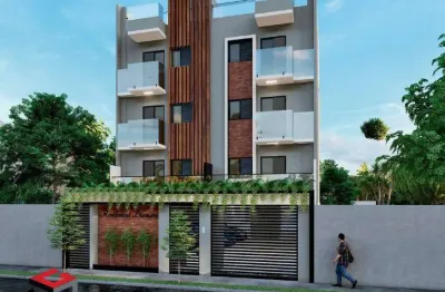 Cobertura 91,8 m² à venda 2 quartos 1 suíte 2 vagas b. paraíso santo andré sp