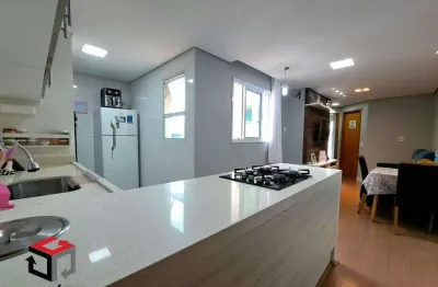 Cobertura à venda 2 quartos 1 suíte 2 vagas santo andré - santo andré - sp