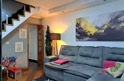 Sobrado à venda 3 quartos 1 suíte 2 vagas joão ramalho - santo andré - sp