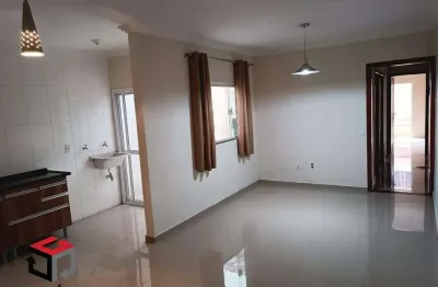 Apartamento para aluguel 2 quartos 1 suíte 1 vaga humaitá - santo andré - sp