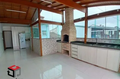 Cobertura à venda 2 quartos 1 suíte 2 vagas camilópolis - santo andré - sp