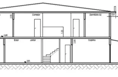 Sobrado à venda 3 quartos 1 suíte 2 vagas Camilópolis - Santo André - SP