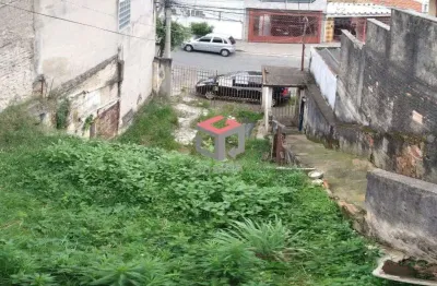 Terreno à venda na Rua Armando Rocha, 586, Vila Palmares, Santo André