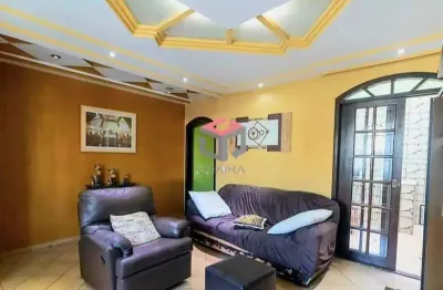 Sobrado à venda 3 quartos 1 suíte 3 vagas das nações - santo andré - sp