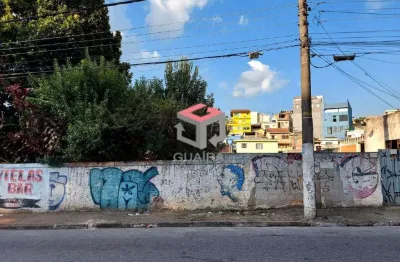 Terreno à venda na Rua Carijós, 3021, Vila Linda, Santo André