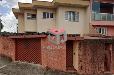 Sobrado à venda 3 quartos 1 suíte 4 vagas vila bela vista - santo andré - sp