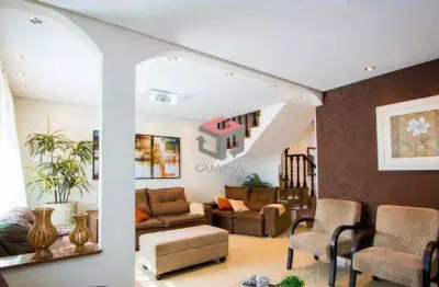 Casa à venda 3 quartos 3 suítes 7 vagas erasmo assunção - santo andré - sp