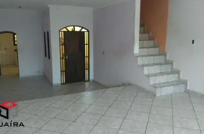 Sobrado para aluguel 3 quartos 1 suíte 4 vagas las vegas - santo andré - sp