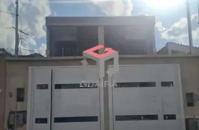 Sobrado à venda 3 quartos 1 suíte 2 vagas utinga - santo andré - sp