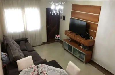 Sobrado com 93 m² localizado no bairro vila alzira em santo andré
