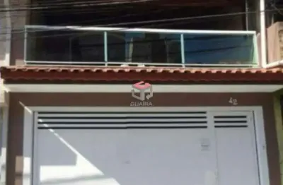 Sobrado à venda 3 quartos 1 suíte 2 vagas santo andré - santo andré - sp