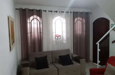 Sobrado à venda 3 quartos 2 vagas cidade são jorge - santo andré - sp
