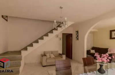 Sobrado 124 m²localizado no bairro stella santo andré - sp