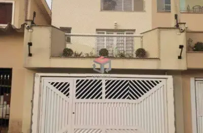 Sobrado à venda 3 quartos 1 suíte 3 vagas stella - santo andré - sp