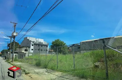 Terreno à venda na Rua Erato, 373, Vila América, Santo André
