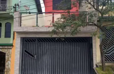 Sobrado à venda 3 quartos 2 vagas humaitá - santo andré - sp