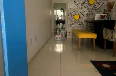Sobrado de 85m² na vila humaitá em santo andré - sp