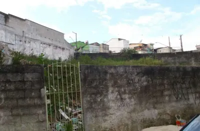 Terreno à venda na Rua Pederneiras, Vila Palmares, Santo André