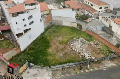 Terreno à venda na Rua Jurubatuba, 296, Vila Pires, Santo André