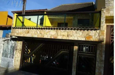 Sobrado 350 m² localizado no bairro gerassi santo andré - sp.