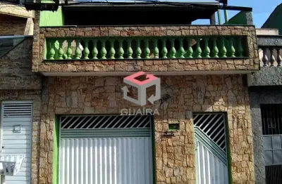 Sobrado à venda 2 quartos 2 vagas teles de menezes - santo andré - sp