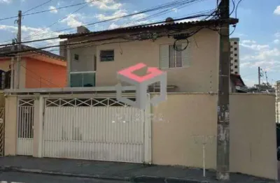 Sobrado à venda 3 quartos 1 suíte 2 vagas floresta - santo andré - sp
