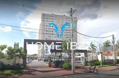 Apartamento à venda em campinas, fundação da casa popular, com 2 quartos, com 46 m², tropical garden