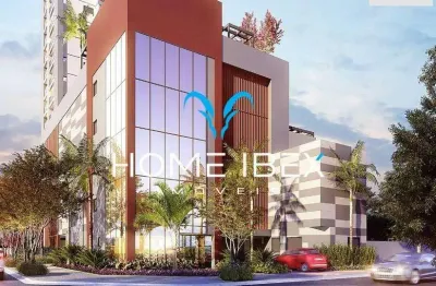 Apartamento à venda em campinas, vila itapura, com 1 quarto, com 41 m², mandarim patriani