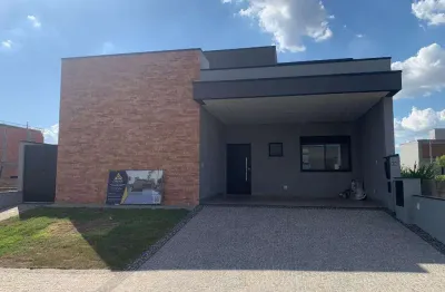 Casa à venda em paulínia, parque brasil 500, com 3 suítes, com 212.86 m², residencial santorini