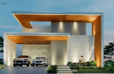 Casa à venda em paulínia, parque brasil 500, com 4 suítes, com 211.78 m², residencial santorini