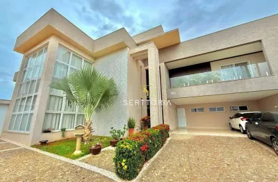 Casa com 3 dormitórios para alugar, 440 m² por r$ 12.595/mês - no condomínio jardim de mônaco - hortolândia/sp