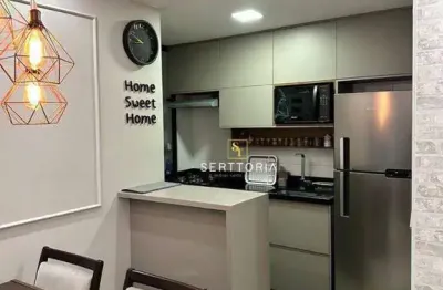 Apartamento com 2 dormitórios, 58 m² - venda por R$ 320.000 ou aluguel por R$ 2.580/mês - Jardim das Colinas - Hortolândia/SP